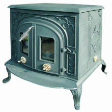 Double Door Cast Iron Stove (FIPA016) , Wood Burning Stove